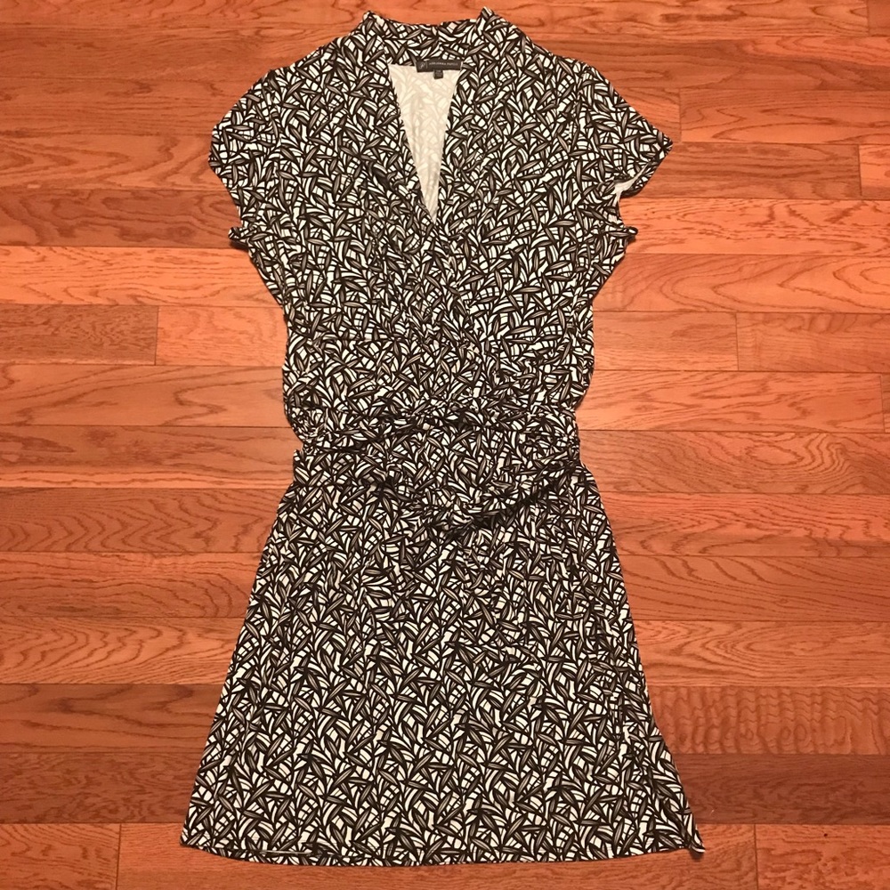 Adrianna Papell Faux Wrap Dress